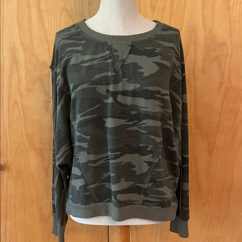 Sweet Romeo Camouflage Sweatshirt